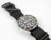 Ballistic nylon Zulu G10 Nato strap for Citizen Eco Drive Skyhawk Nighthawk Promaster Chronograph Tough NO WATCH