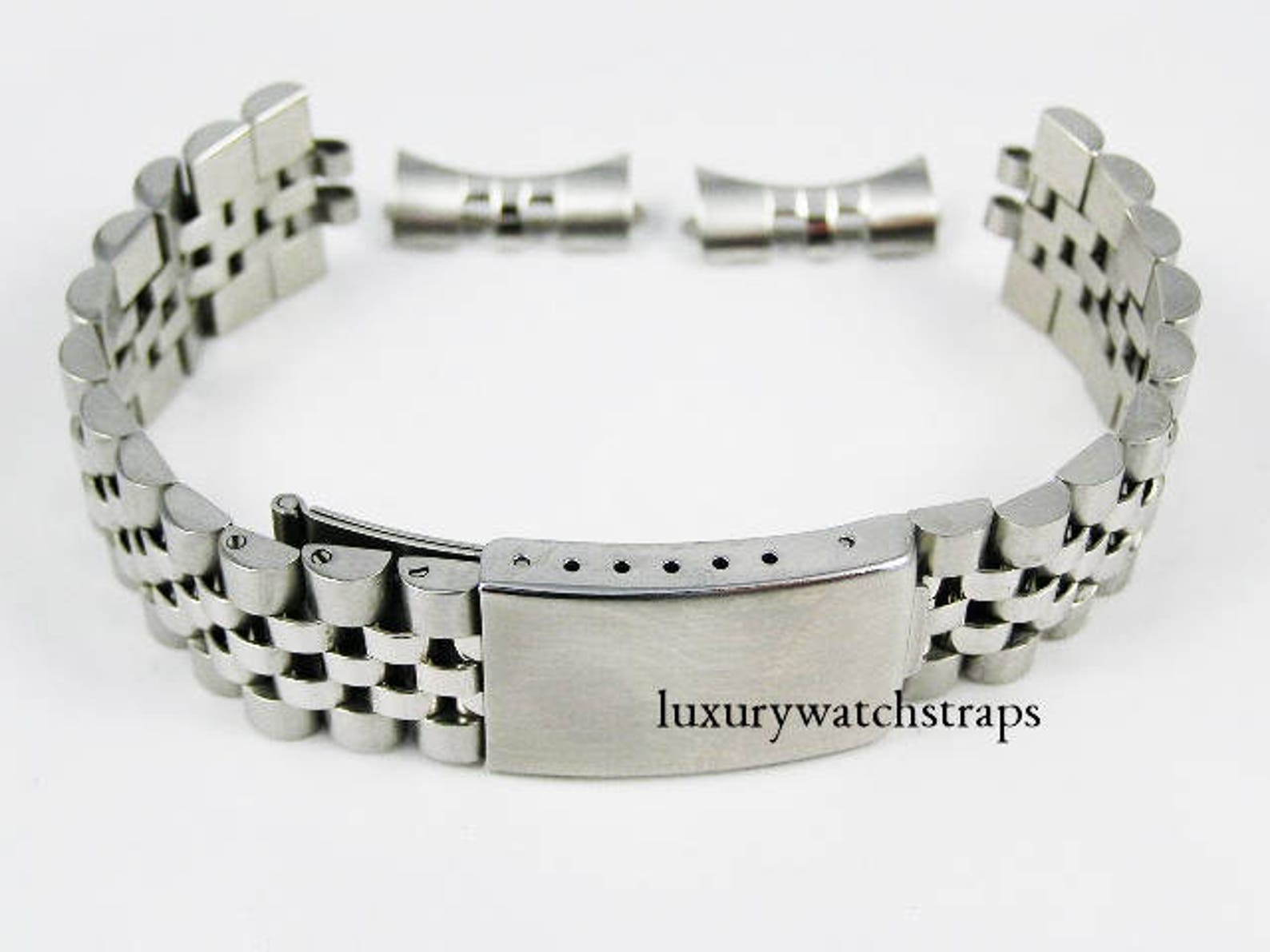 Solid stainless steel jubilee bracelet for Rolex Milgauss Etsy
