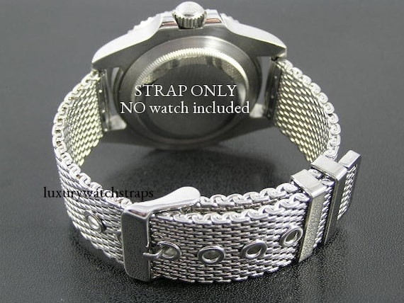 Superior steel shark mesh bracelet 