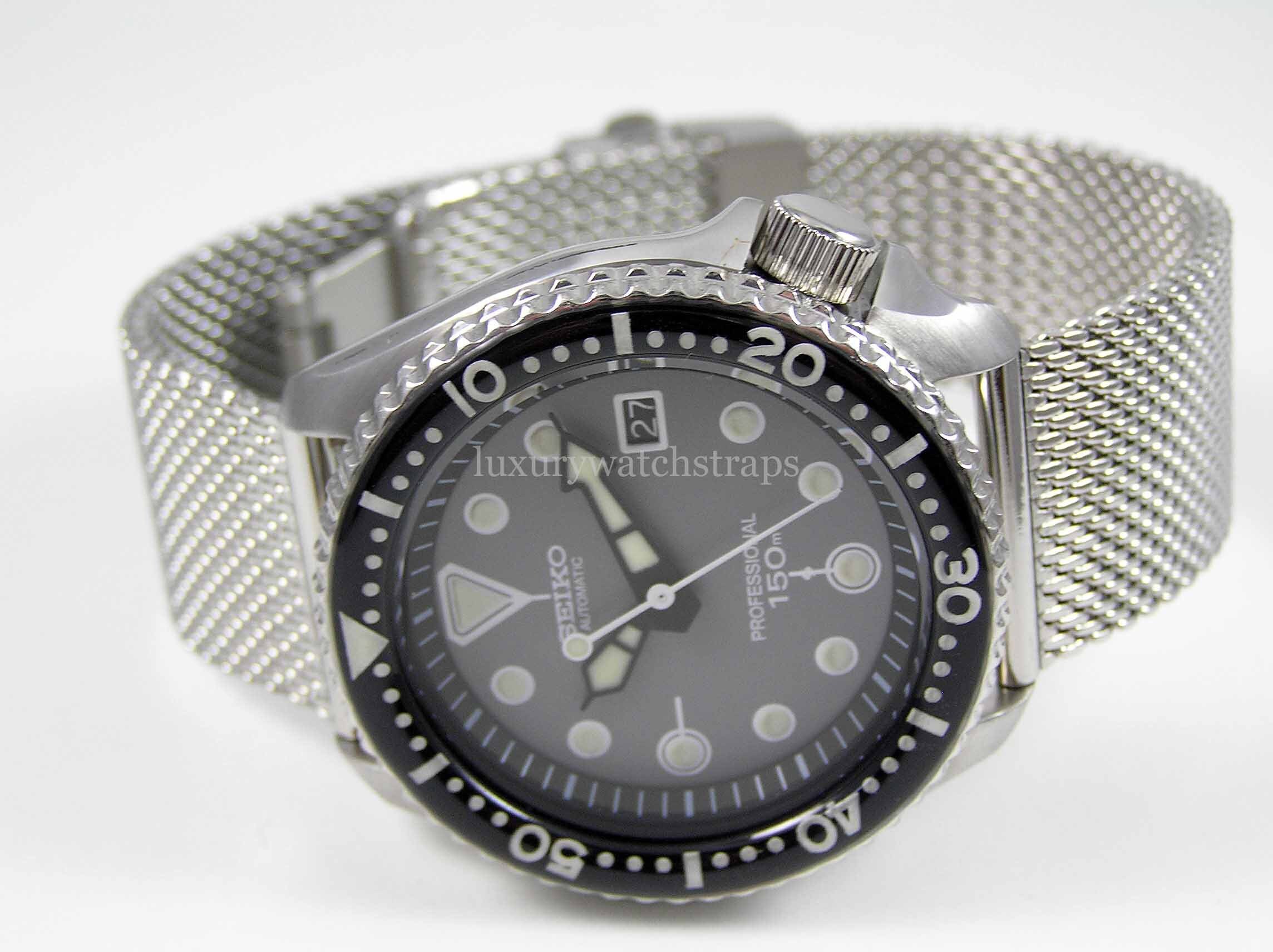 Seiko Submariner Grey Dial ghost Automatic Scuba - Etsy Norway