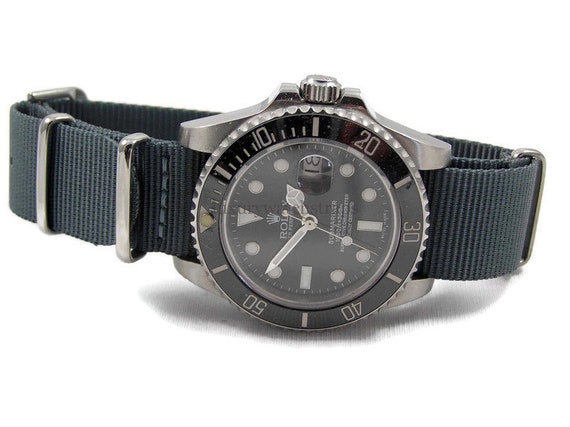 Gun Metal Ballistic Nylon Nato® Watch 