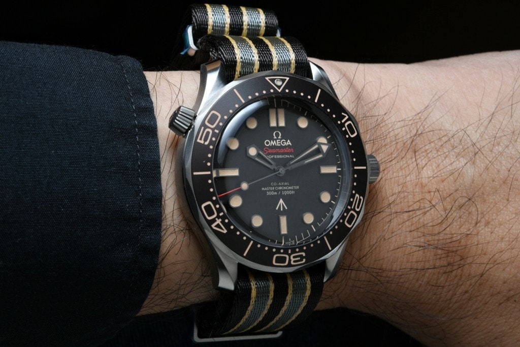 omega seamaster planet ocean nato strap
