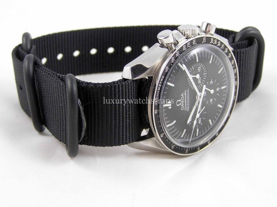 omega black nato strap