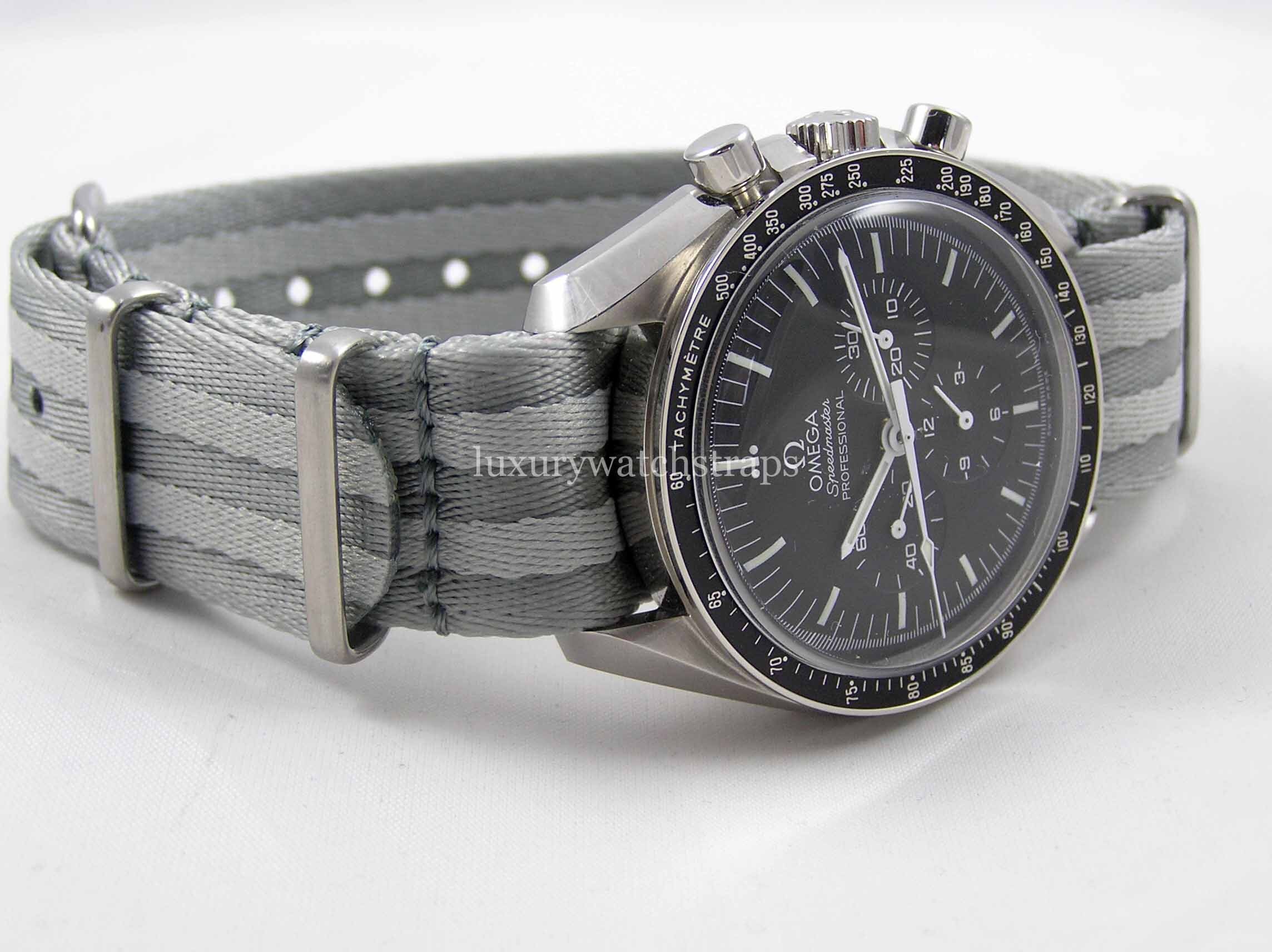 Ultimate Dense Twill NATO Strap For Omega Speedmaster Moon