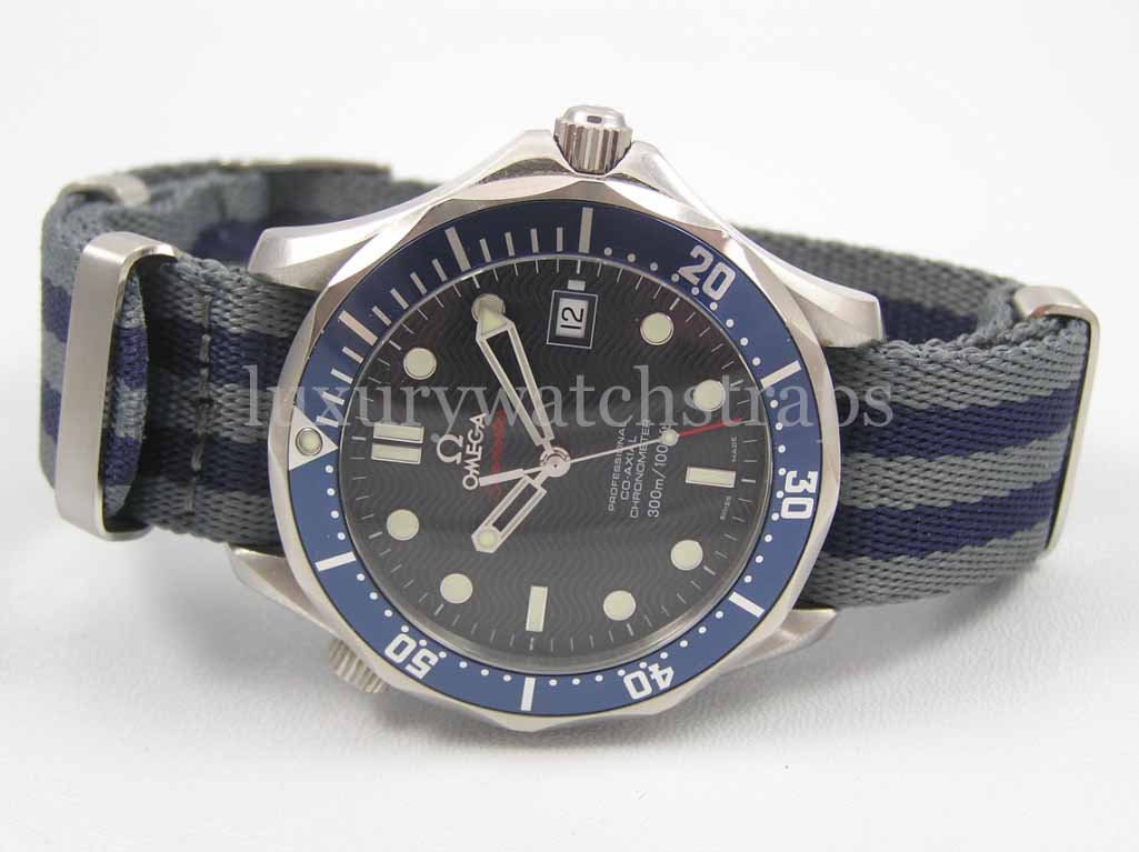 omega seamaster planet ocean nato strap