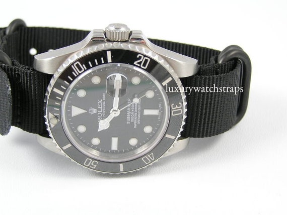 rolex submariner black nato strap