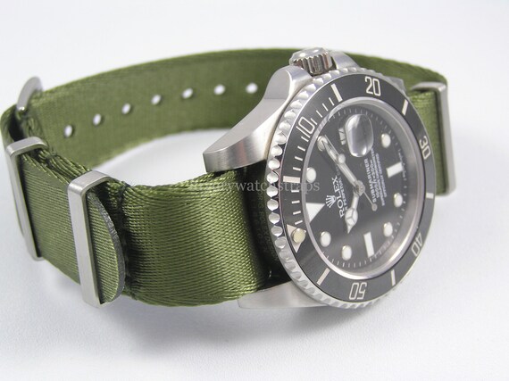 Cinturino militare in corda Twill DENSE Twill NATO per Rolex | Etsy Italia