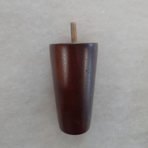Furniture Leg Replacement For Legs Feet Wooden Cabinet Chair Couch Sofa 4 Inch Tapered