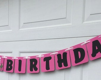 Happy Birthday Banner | Animals/Sports/Custom Banner | Happy Birthday | Party Decor |