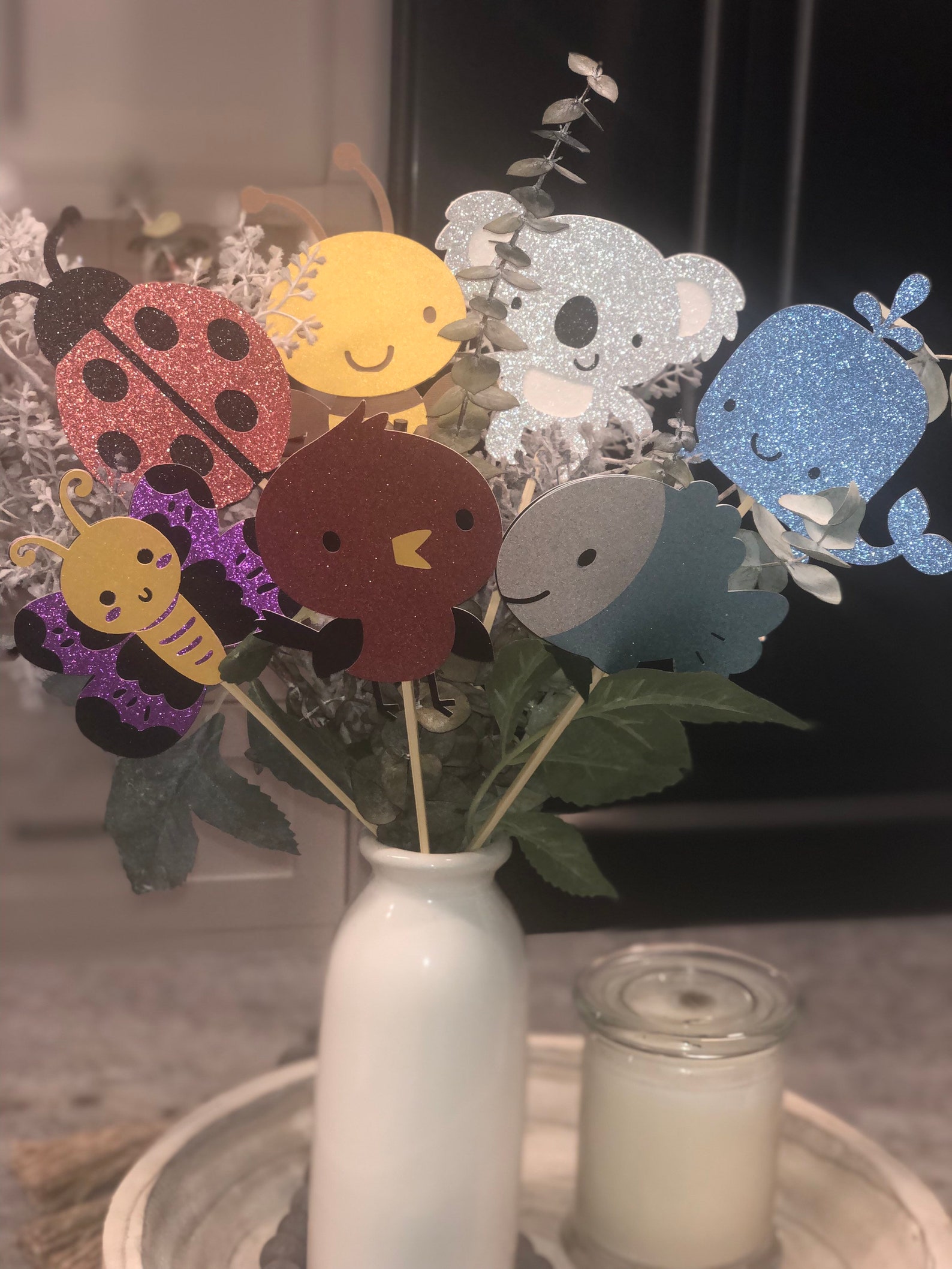 Bug/insects/water Animal Centerpieces/die Cuts (5”) | Bugs/insect ...