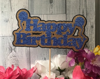 Happy Birthday 7” Cake Topper | Happy Birthday Centerpiece | Happy Birthday Topper | Happy Birthday | Cake Topper |