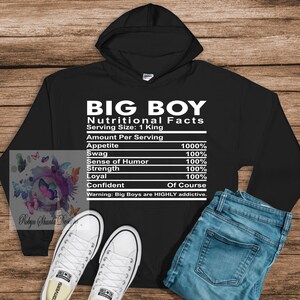 Big and Tall Hoodie - Etsy