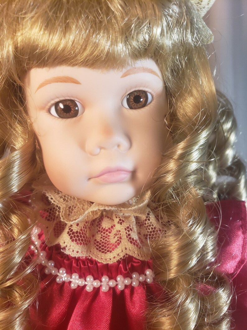 Marian Yu Designs Collectible Doll Porcelain Dolls Etsy