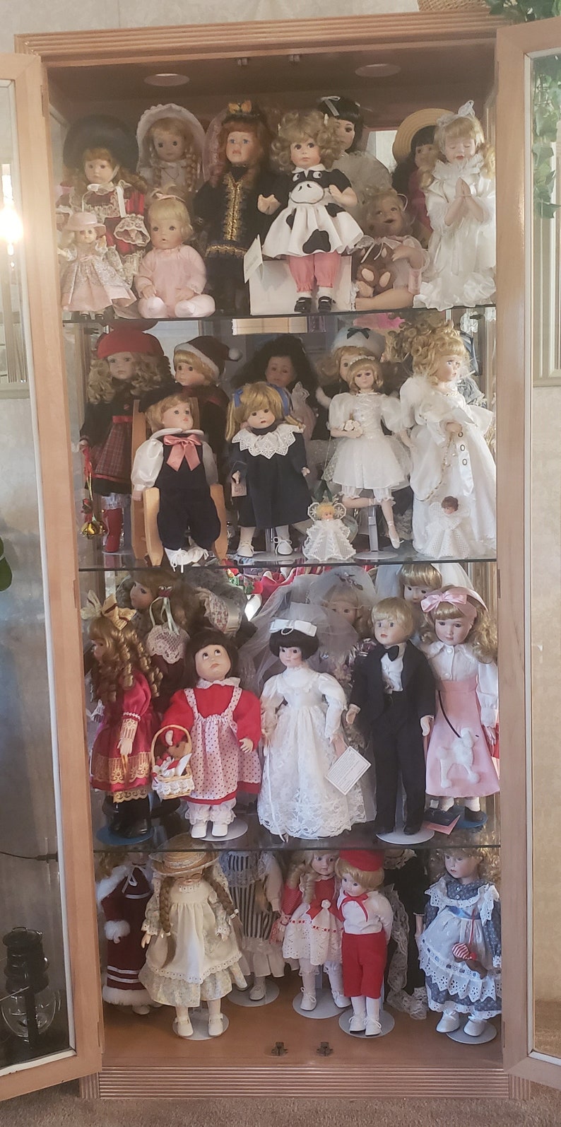 Vintage Doll Collectible Doll Porcelain Dolls Etsy