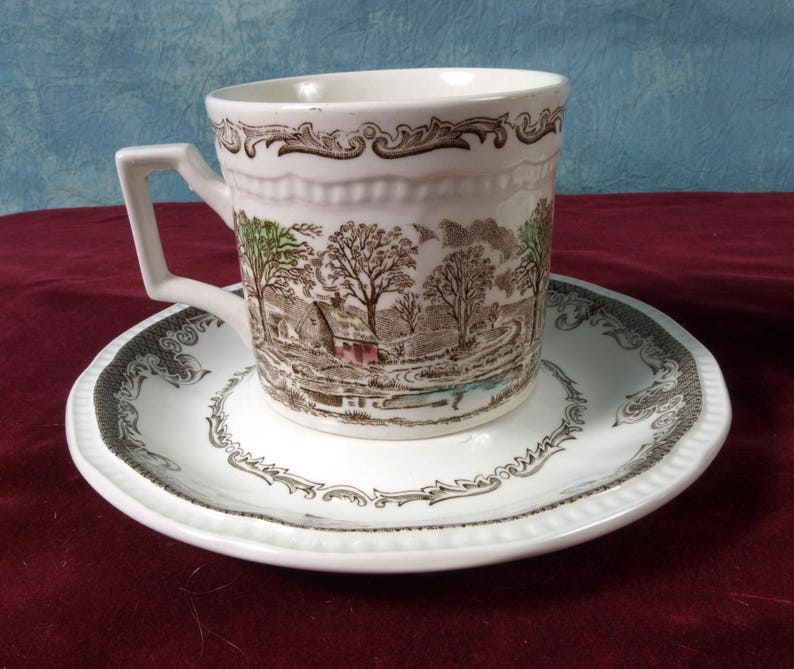 Shakespeare Sonnets Perfect Romantic Gift For 2 Cups Saucers Kensington Stafford Ironstone