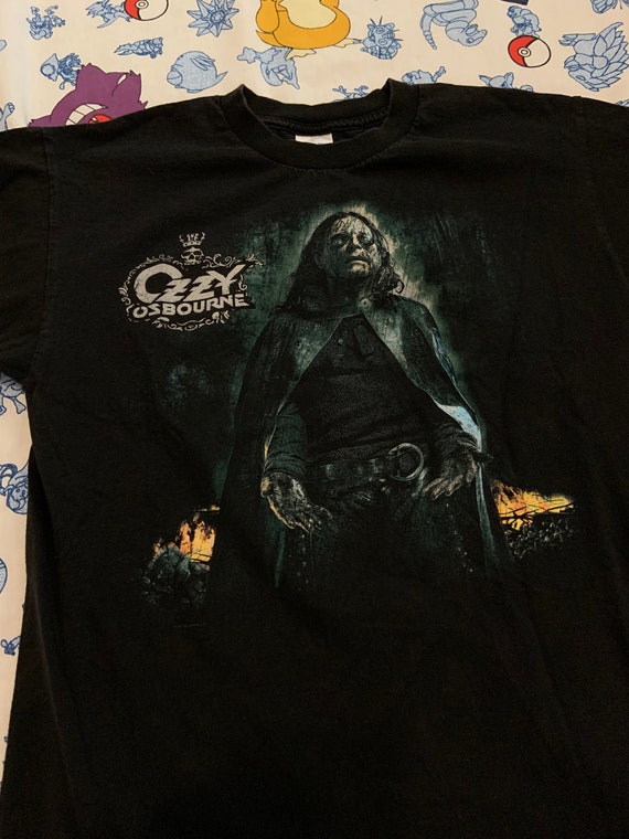 Vtg Y2K ozzy osbourne shirt L