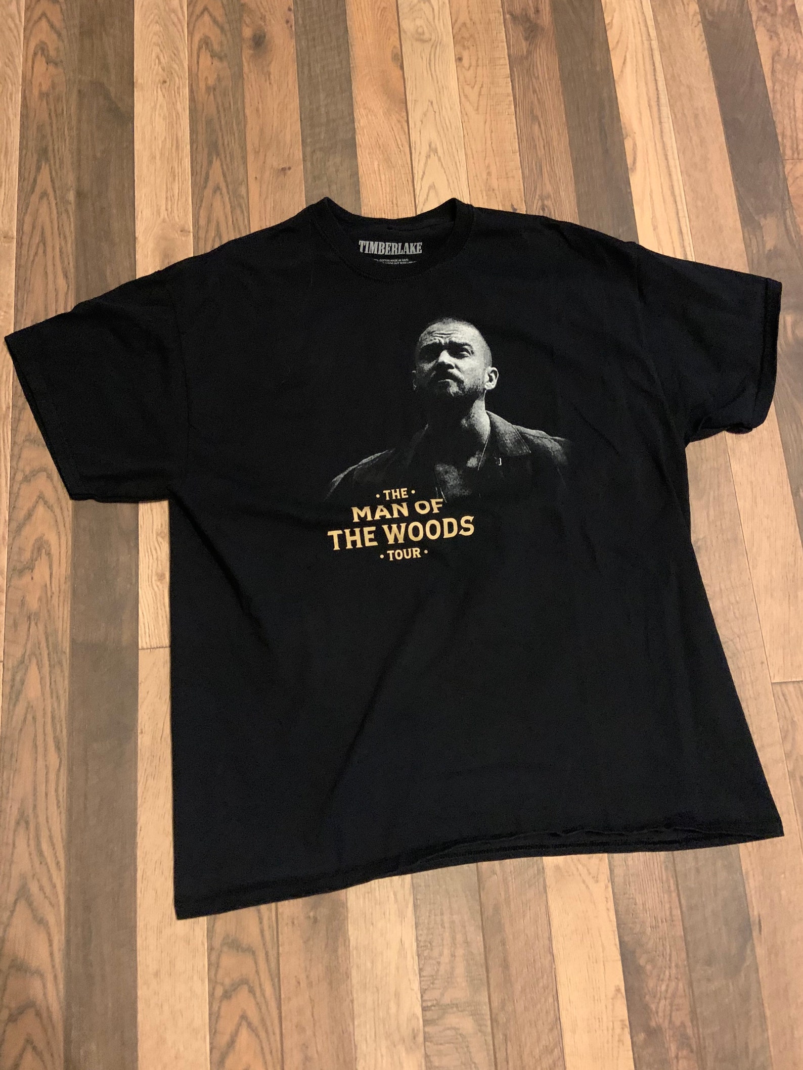 Justin Timberlake tour shirt XL Etsy