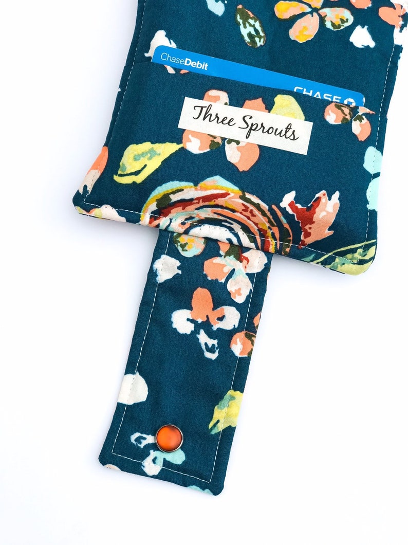 Oil Storage Essential Oil Case Oil Storage- Flora Roller Bottle Case Essential Oil Wallet Roller Bottle Bag Essential Oil Bag