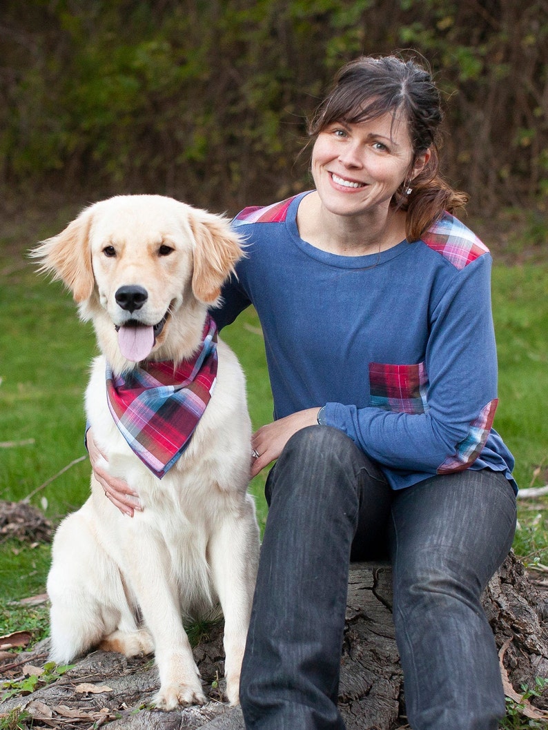 Owner Dog Matching Plaid Set Matching Dog and Owner Set Dog Etsy