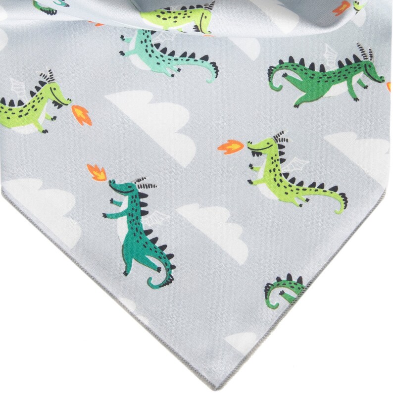Dragon Dog Bandana Flying Dragons Dog Bandana Dog Clothes Dog Scarf Dog Collar Spring Summer Dog Bandana New Puppy Dog Gift