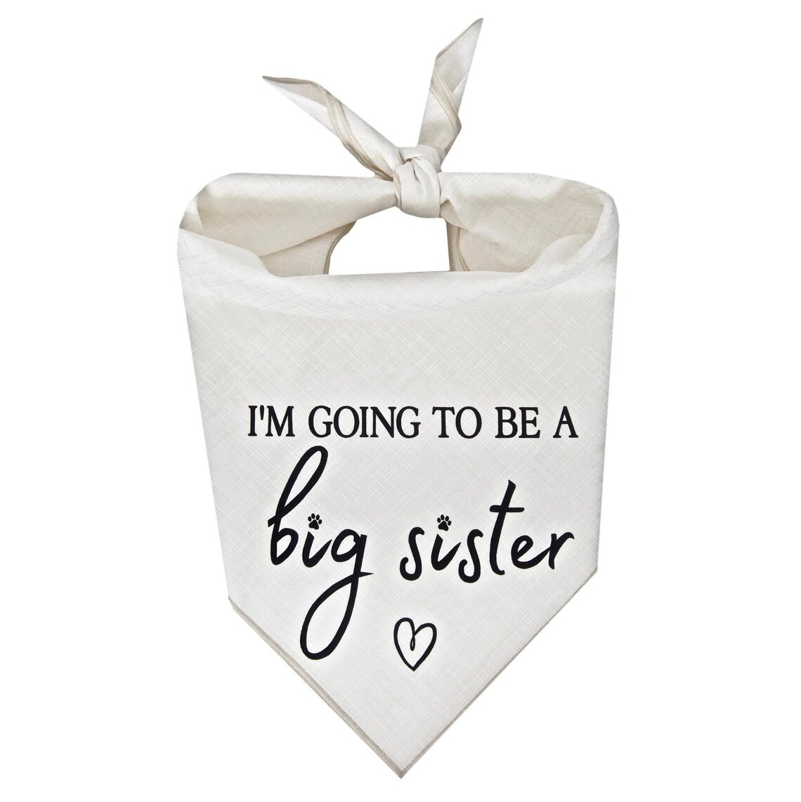 I'm Going to Be a Big Sister Dog Bandana Baby Etsy