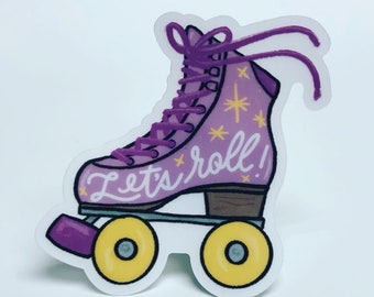 Let’s Roll CLEAR Sticker