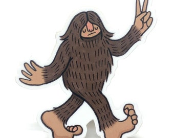 Sasquatch Bigfoot Sticker