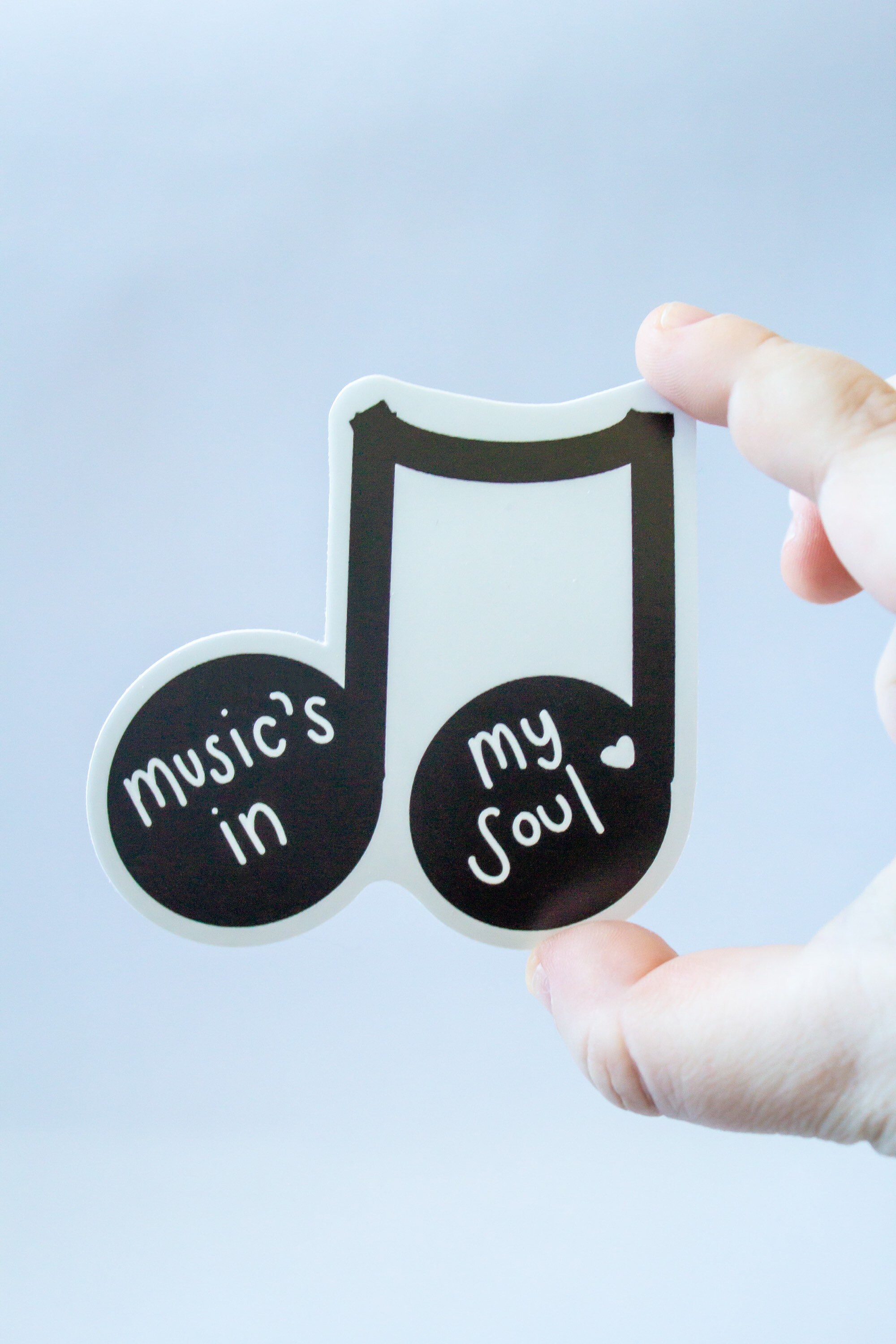 Music Note Sticker - Etsy