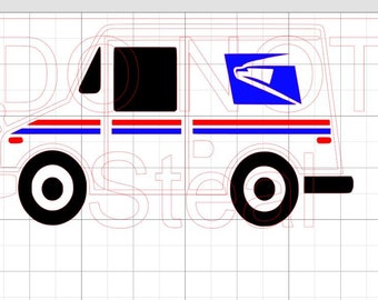 Free Free 296 Mail Truck Svg SVG PNG EPS DXF File