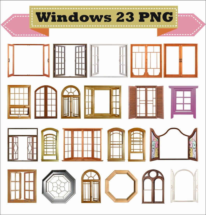 Window Windows Frame Photo Old Retro Classic Vintage (Download Now) Etsy