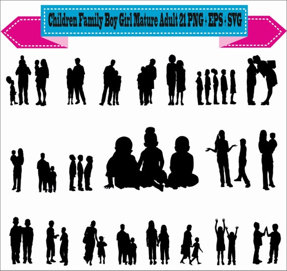 Famille Pere Mere Enfant Bebe Fille Garcon Gens Pack Etsy Famille Pere Mere Enfant Bebe Fille Garcon Gens Pack Etsy