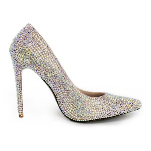 Strass Rhinestone Heels - Iridescent AB