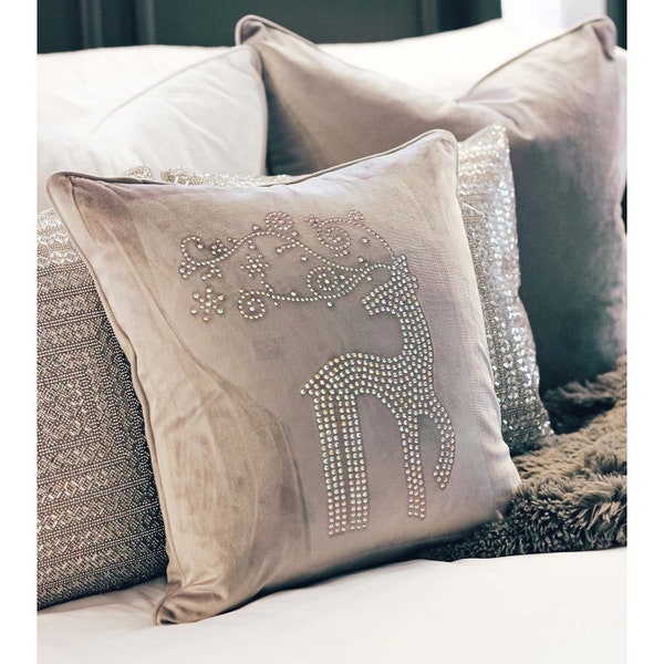 Rhinestone Pillows Etsy