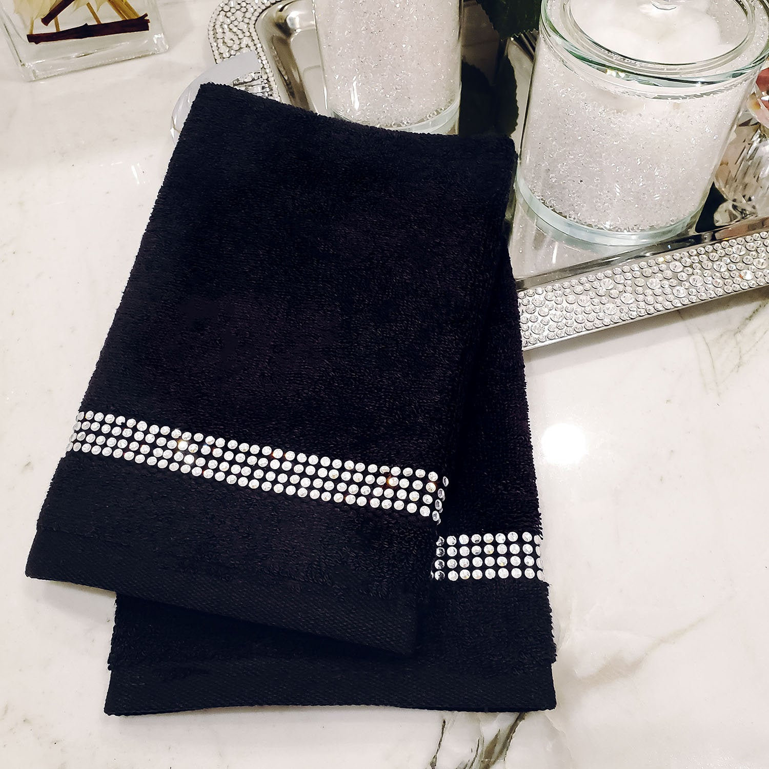 Rhinestone Towels 