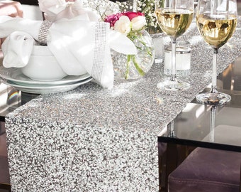 Sparkles Home Lysande Strass Bordlöpare