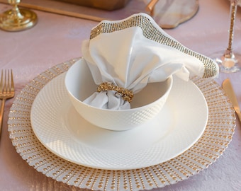 Venezia Glass Charger Plate