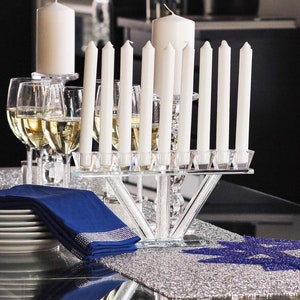 Vetrina Crystal Menorah
