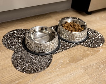 Sparkles Home Rhinestone Dog Bone Placemat