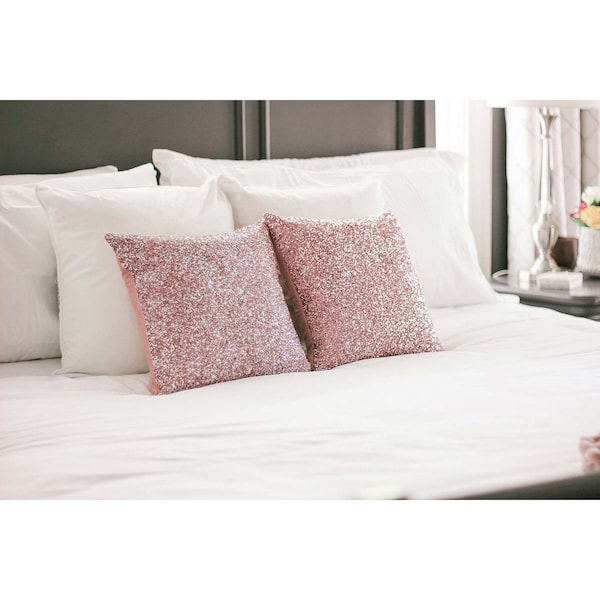 Sparkles Home Luminous Rhinestone Allover Pillow