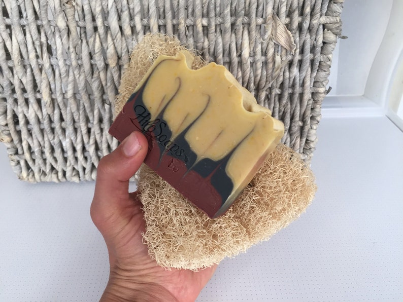 Natural Luffa Sponge Natural Peeling Bath Sponge Loofa Etsy