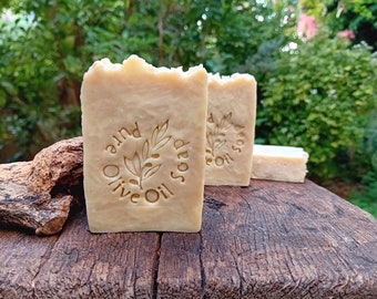 Olive Oil Soap, Unscented Soap,  All Natural soap, Castile Soap, Gentle Soap, Sensitive Skin Soap, Baby soap, Moisturizing soap, Israel Soap