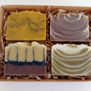 Natural Soap Gift Set, Free Shipping, made in Israel,  Holiday Soap Set, vegan soap set, birthday gift set, spa gift set, support Israel