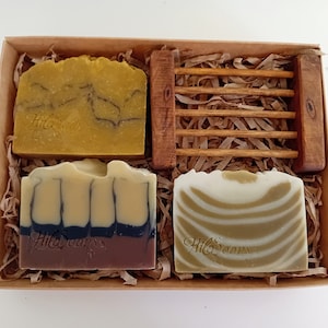 Natural Soap Gift Set, Free Shipping, made in Israel,  Holiday Soap Set, vegan soap set, birthday gift set, spa gift set, support Israel