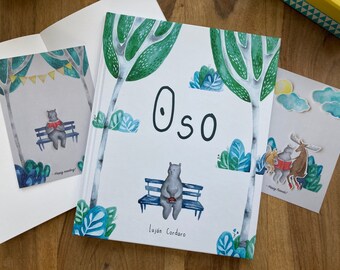 Oso Book Combo: Book + Sketchbook + Postcards Super Special Deal