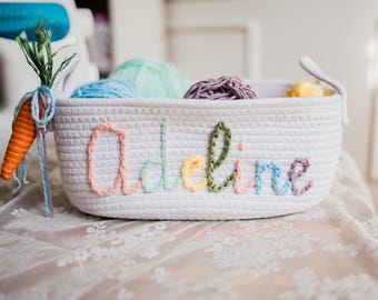 Personalized Easter Basket