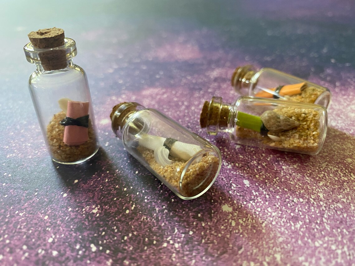 Message in a Bottle ACNH Inspired Etsy