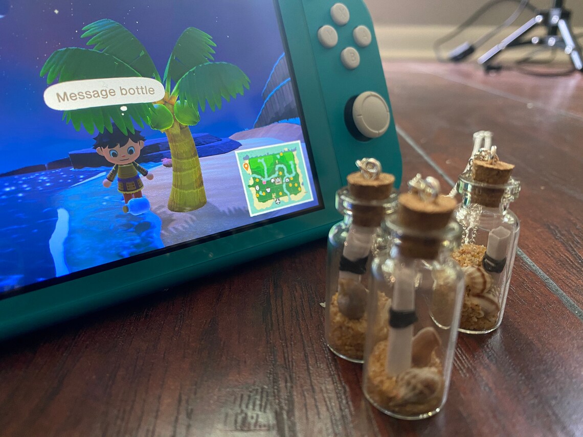 Message in a Bottle ACNH Inspired Etsy