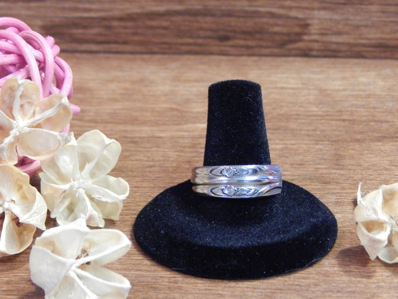 Stainless Steel Size 7.75 Spoon Ring
