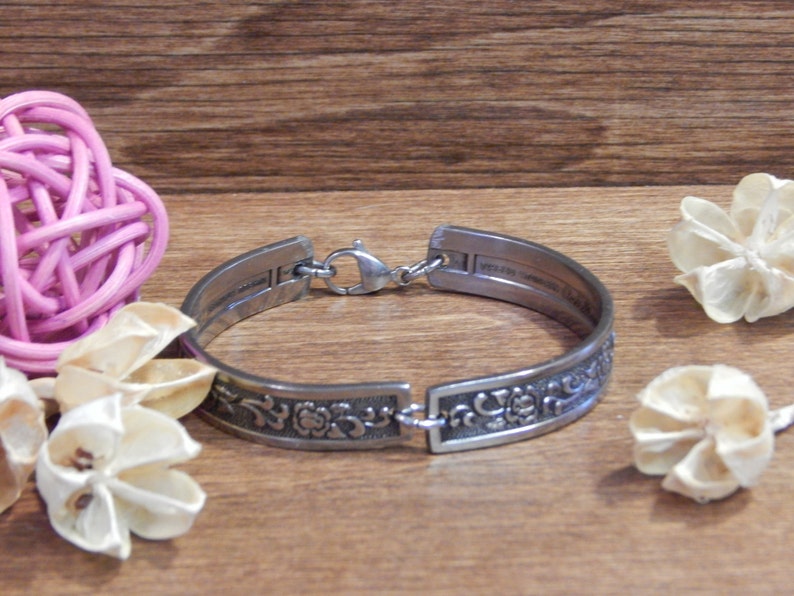 Spoon Bracelet Size 7.25 Stainless Steel