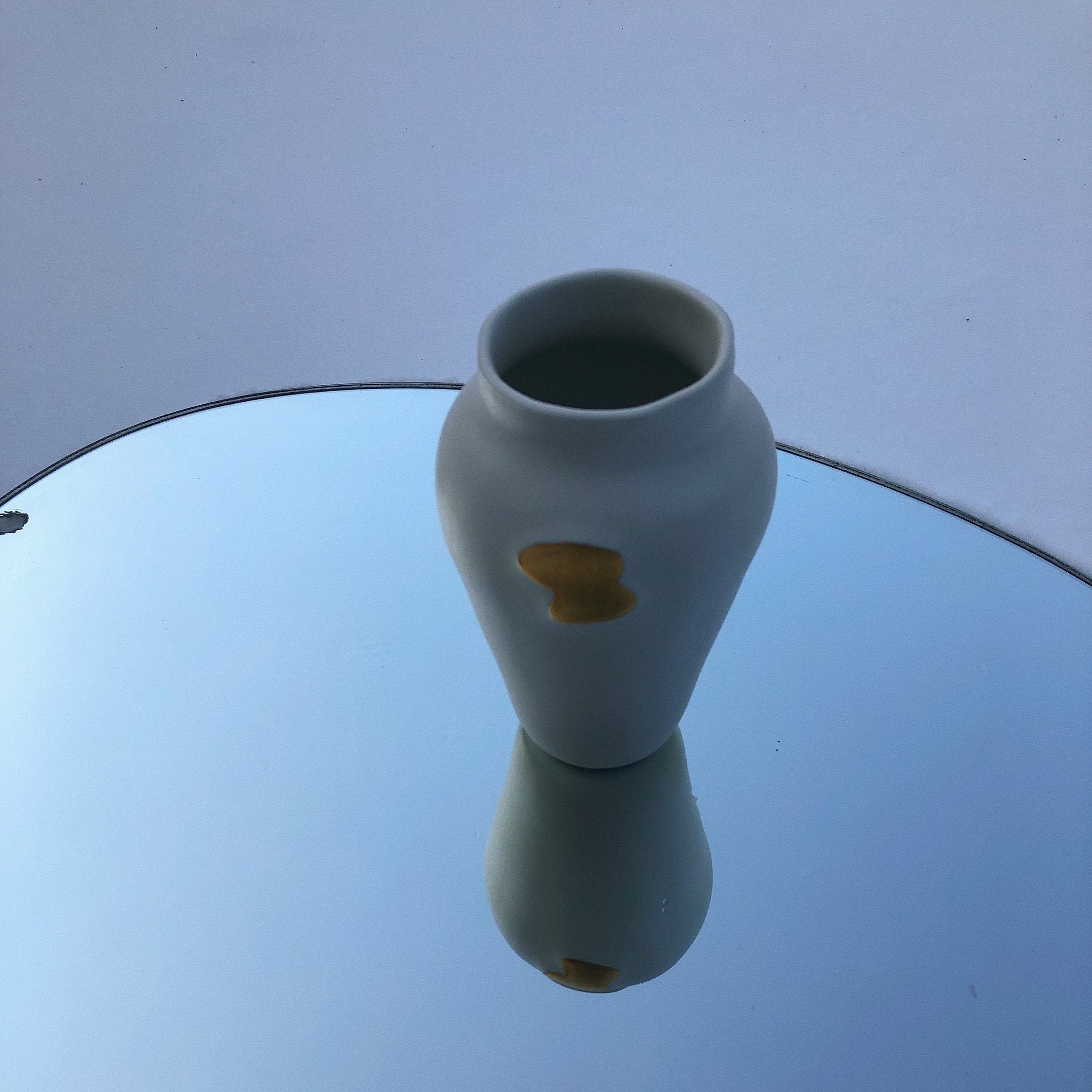 Vase en Porcelaine Amphora 3 Gold